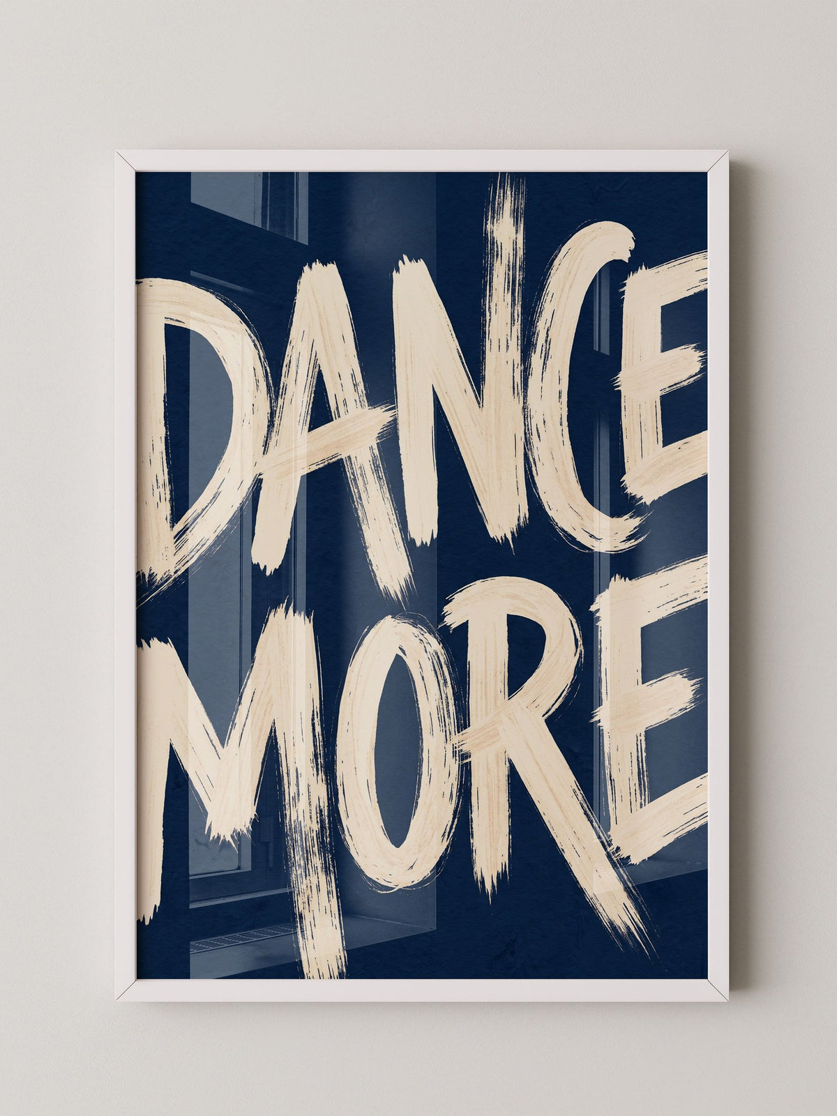 Typografie Neon Schriftzug