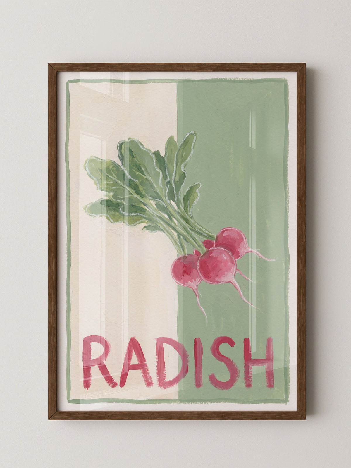 Radieschen Illustration