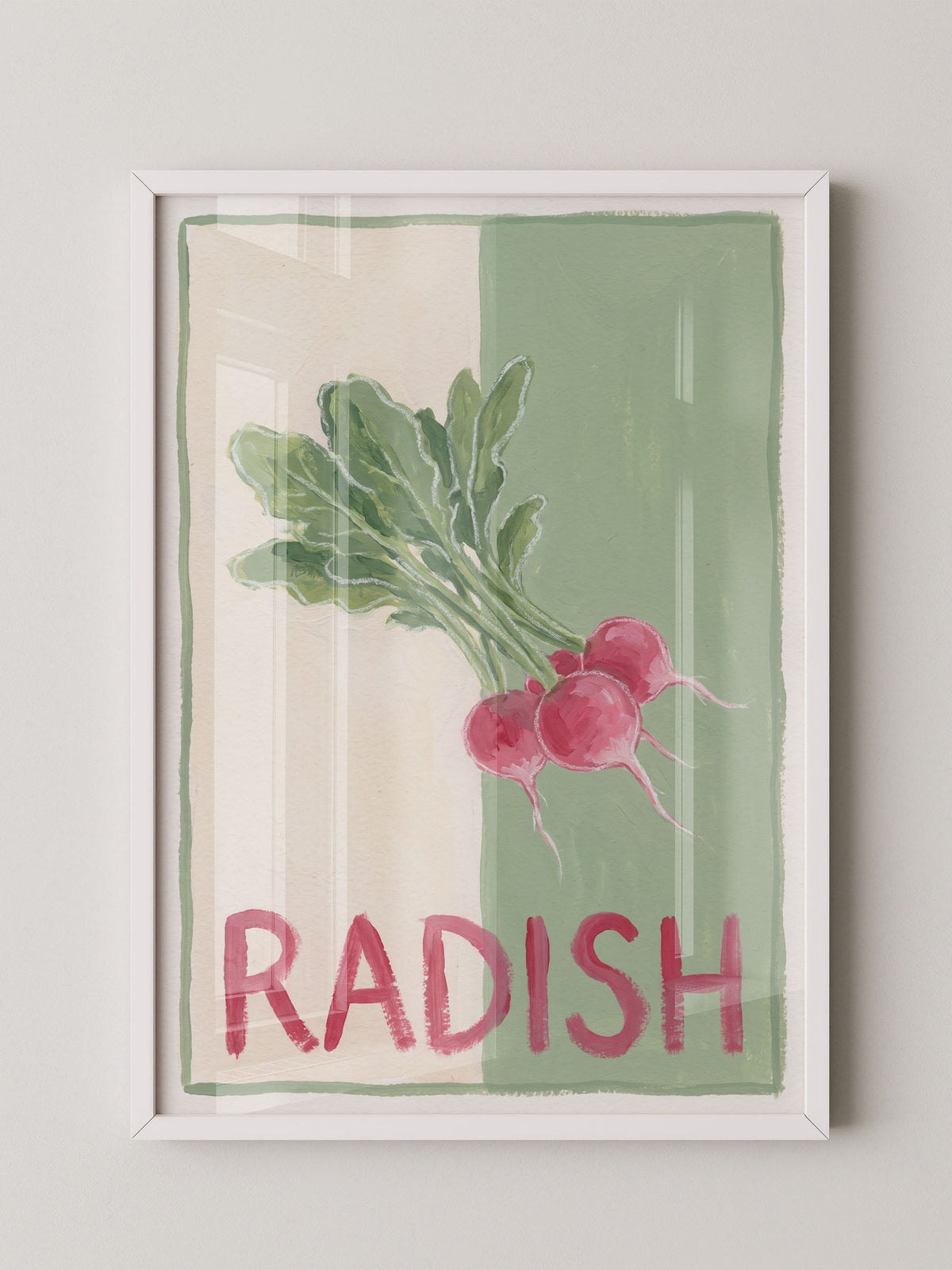 Radieschen Illustration
