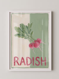 Radieschen Illustration