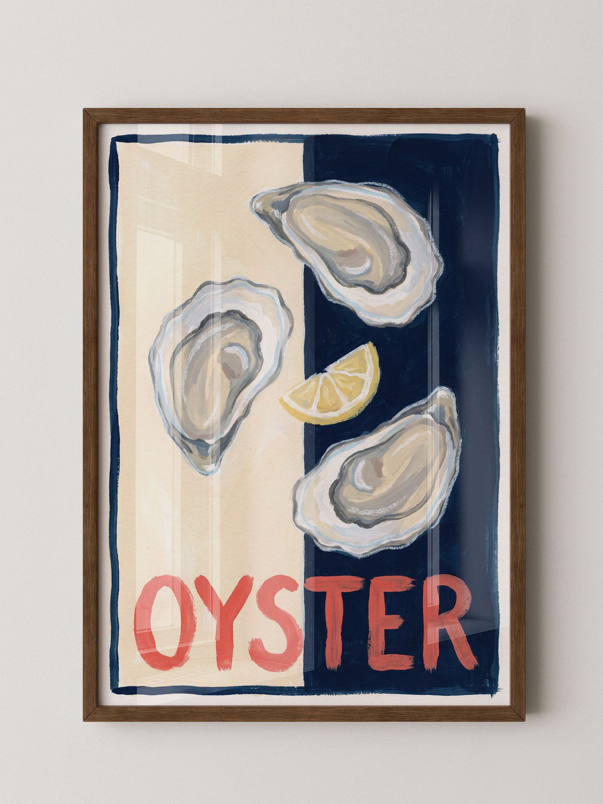 Oyster Malerei maritim
