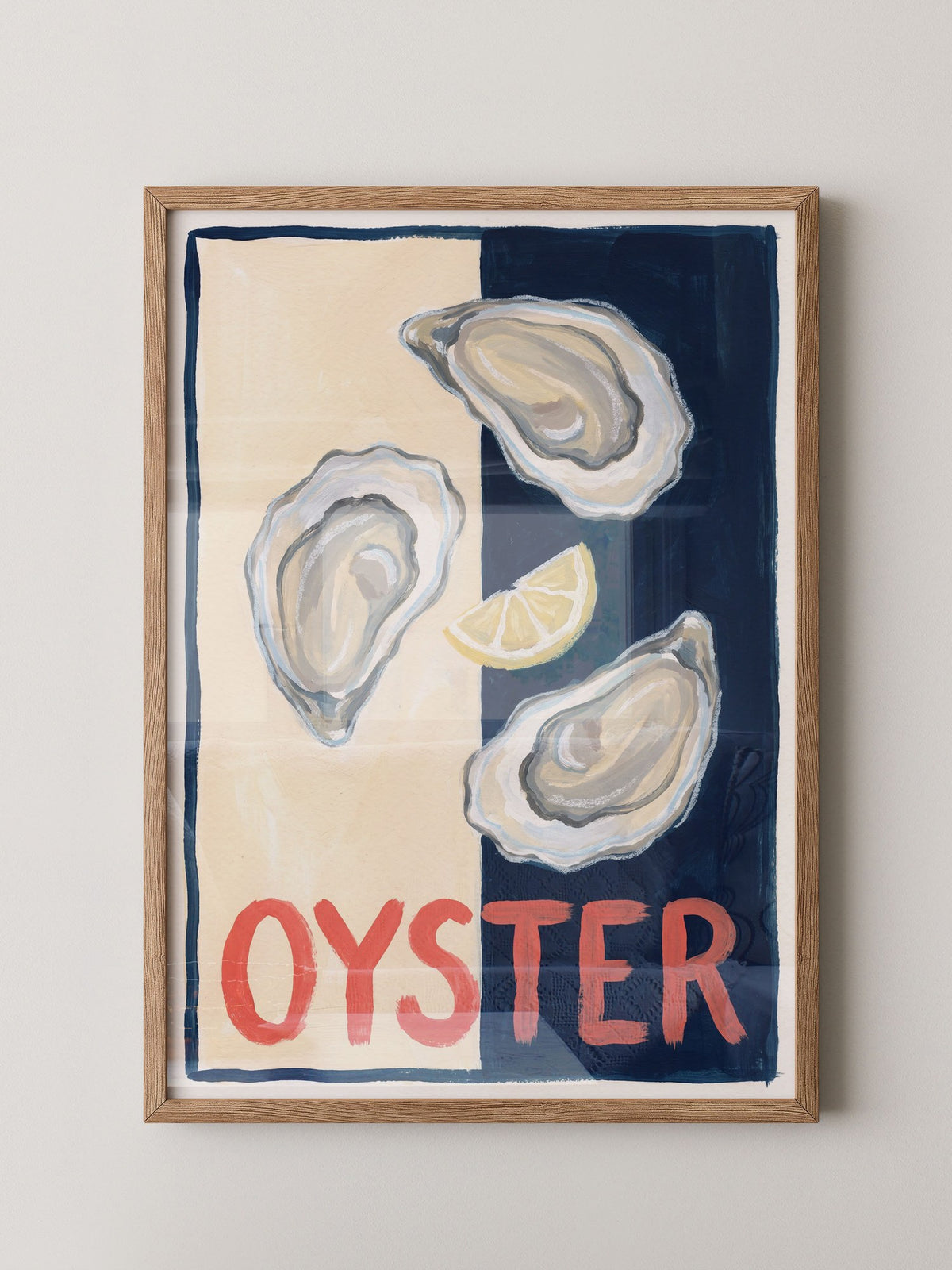 Oyster Malerei maritim