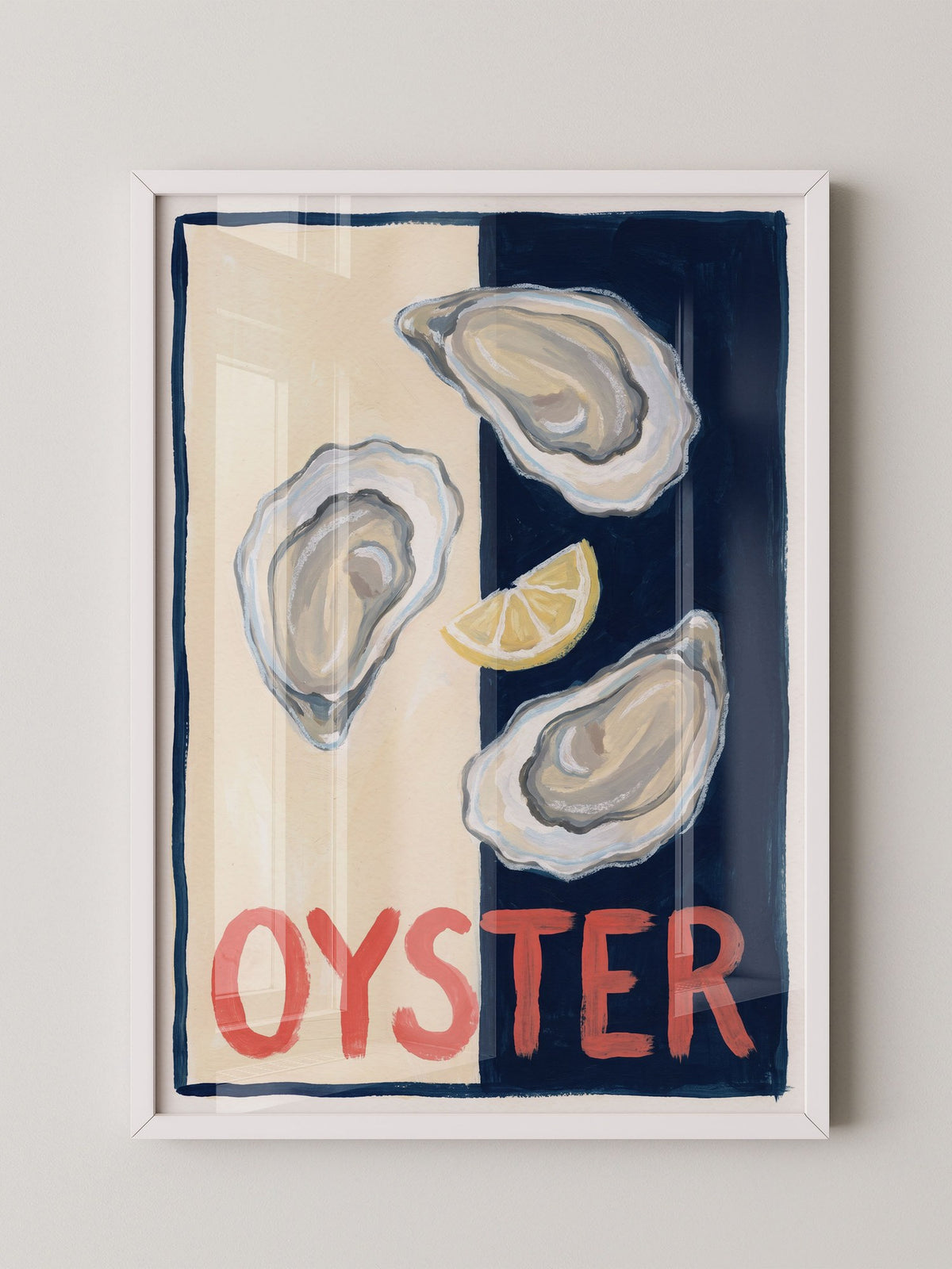 Oyster Malerei maritim