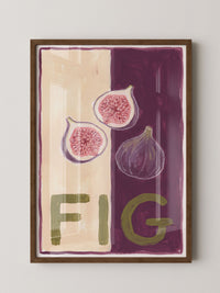 Farbige Feigen Illustration