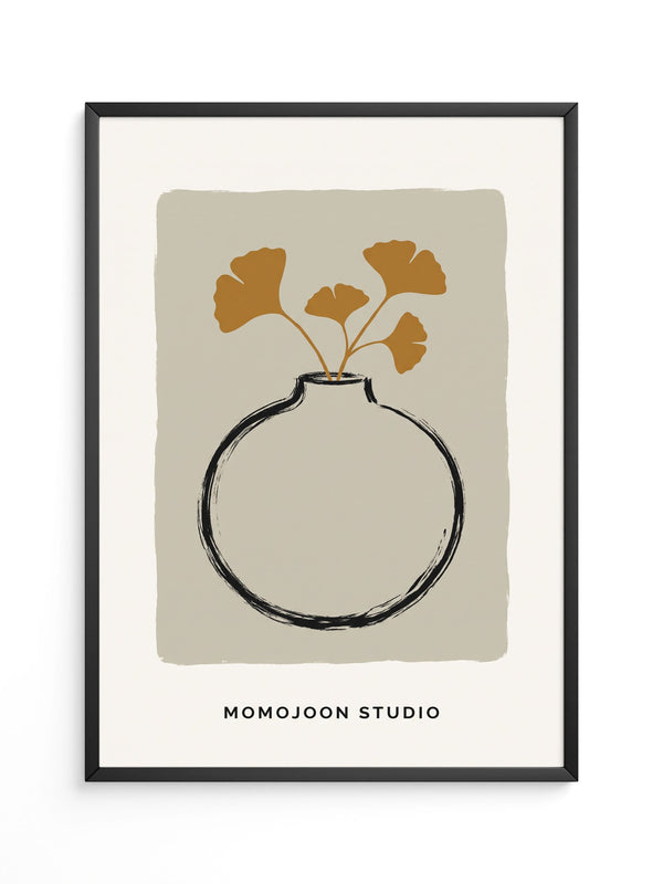 Ginkgo Minimalistisch