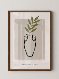 Olivenzweige Minimalistisch