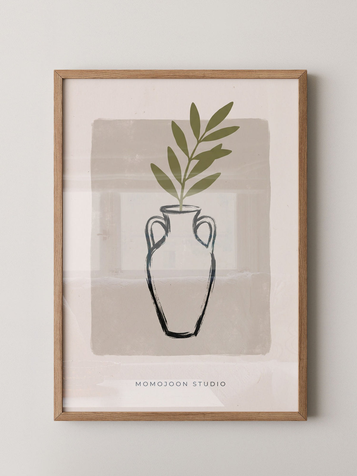 Olivenzweige Minimalistisch