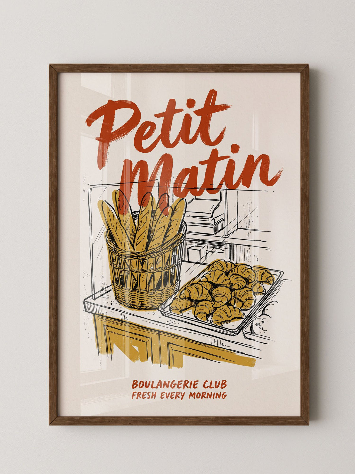 Französische Bäckereiszene