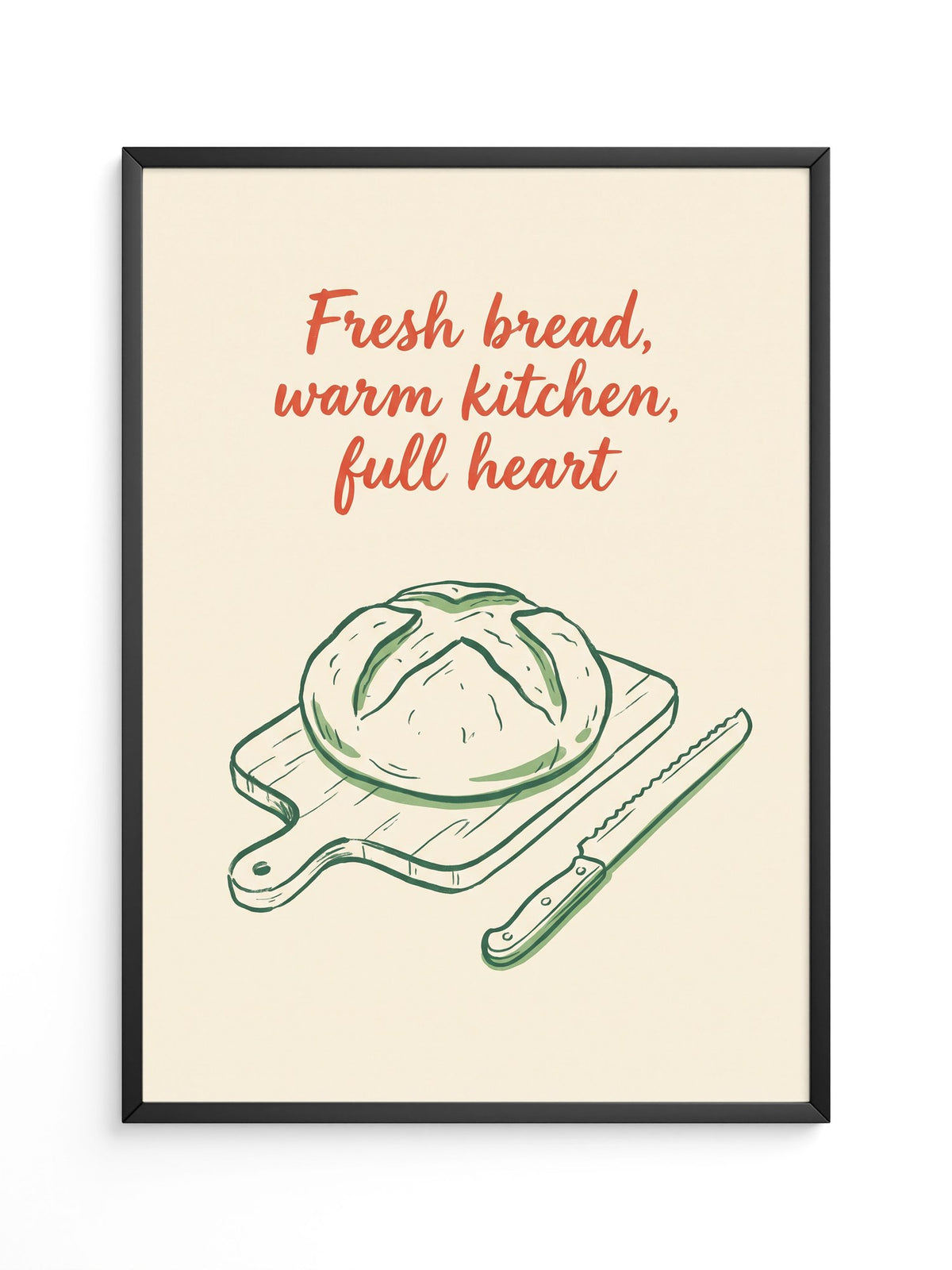 Frisches Brot Illustration