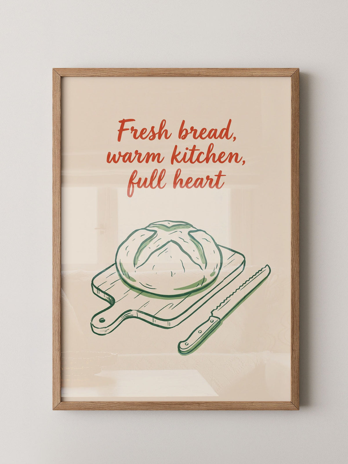 Frisches Brot Illustration