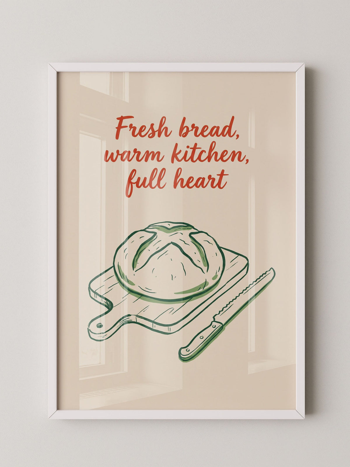 Frisches Brot Illustration