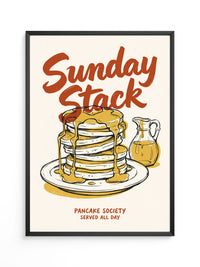 Pfannkuchenstapel Illustration