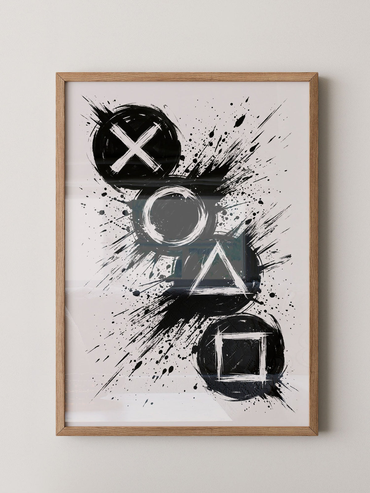 Spielkontrollen Kunst