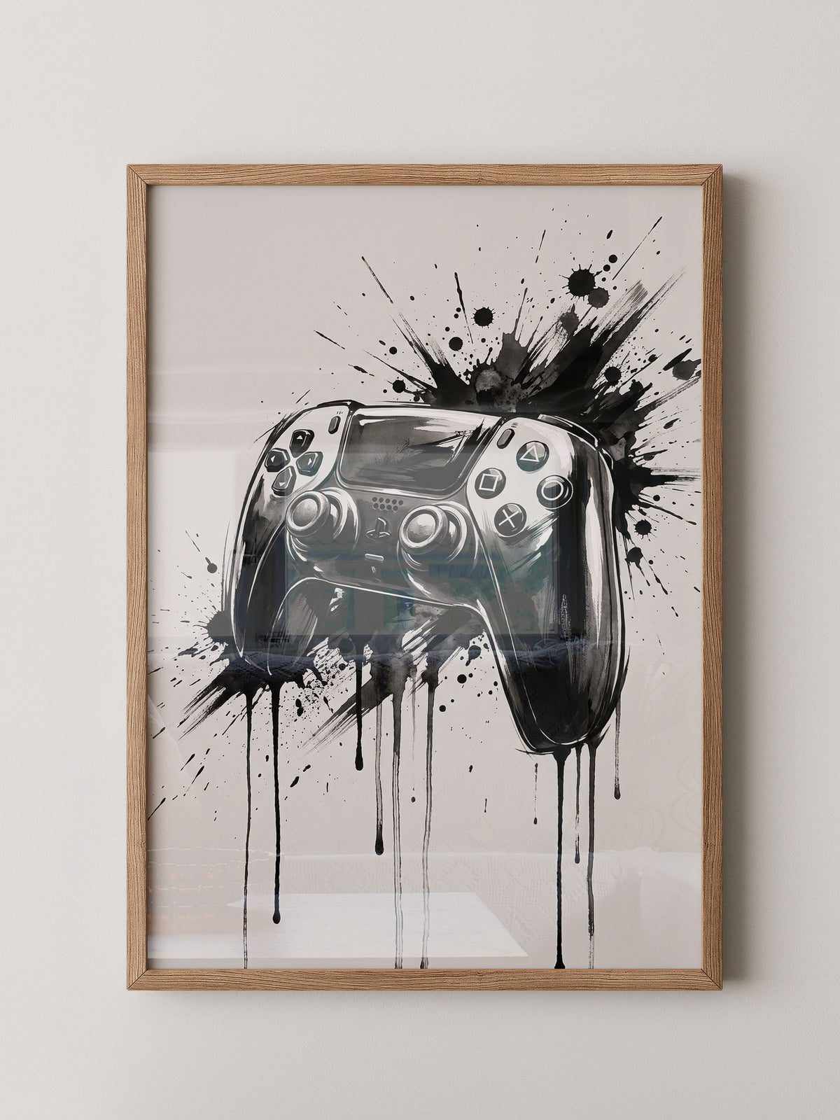 Gaming Controller Splash Art