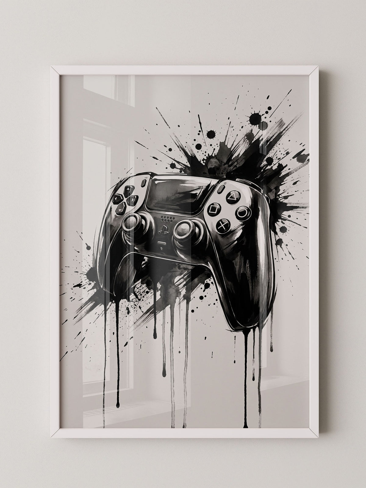 Gaming Controller Splash Art