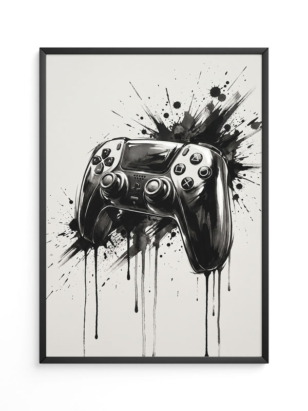 Gaming Controller Splash Art