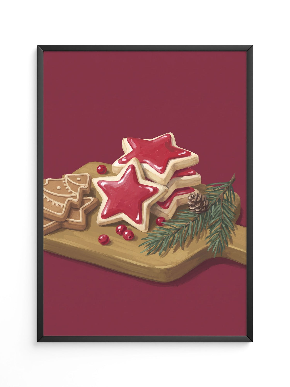 Lebkuchen Sterne Weihnacht