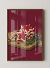 Lebkuchen Sterne Weihnacht