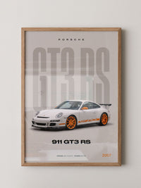 GT3 RS Sportwagen Illustration