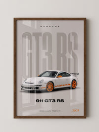 GT3 RS Sportwagen Illustration