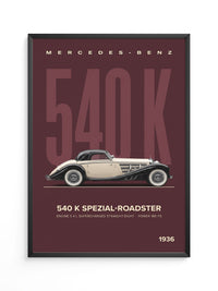 Klassischer Roadster Vintage