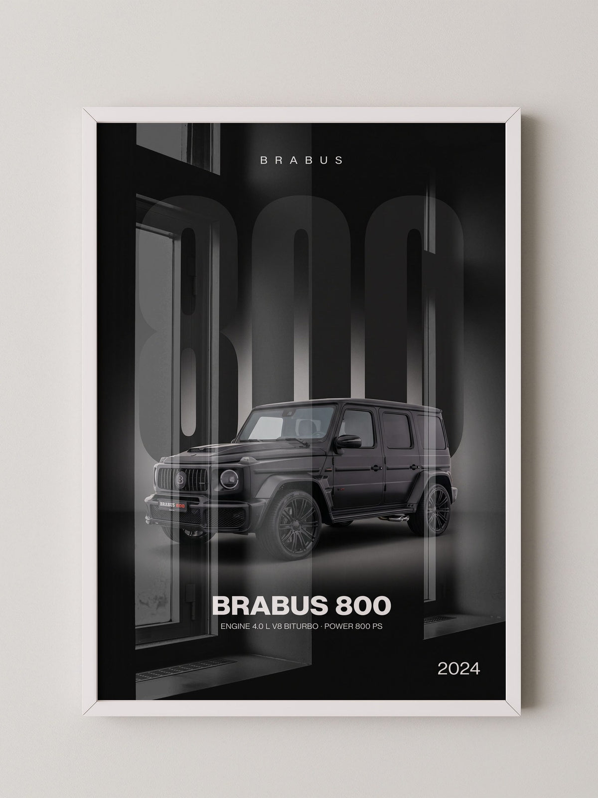 Offroader Schwarz Matt