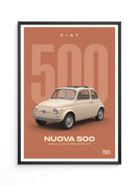 Fiat Retro Auto Ikone