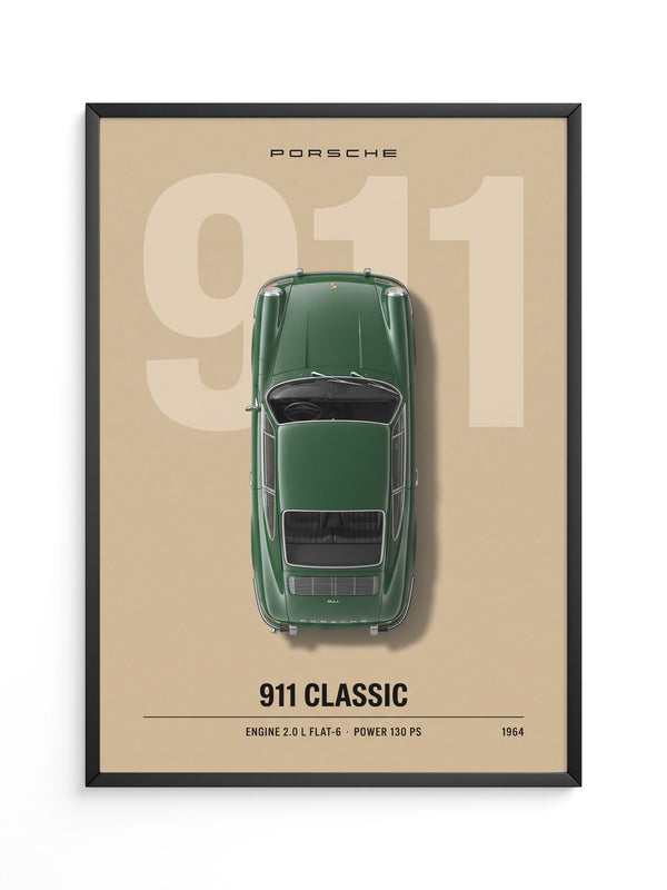 Porsche Klassiker 911 Retrogrün