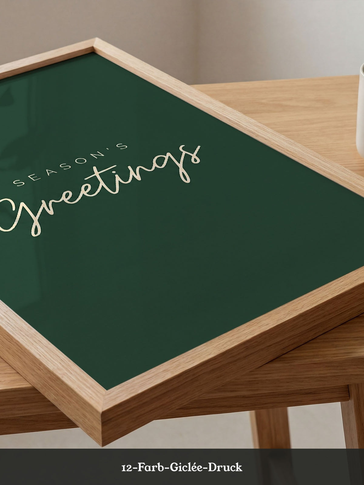 Season's Greetings Grün
