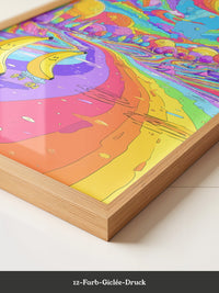 Bananen Rollschuh Regenbogenland