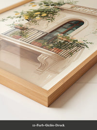 Balkon Zitronenpastell