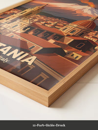 Vulkan Catania Skyline Retro