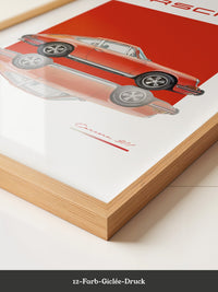 Porsche 911 Klassisch Rot