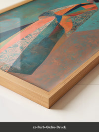 Farbige Robe abstrakt