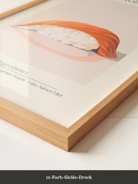 Nigiri Sushi minimalistisch