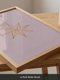 Geflochtenes Ornament Rosa