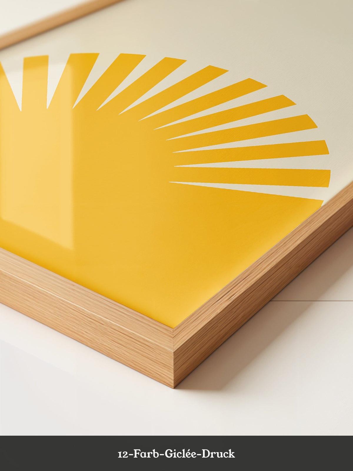 Sonnenaufgang Grafik minimalistisch