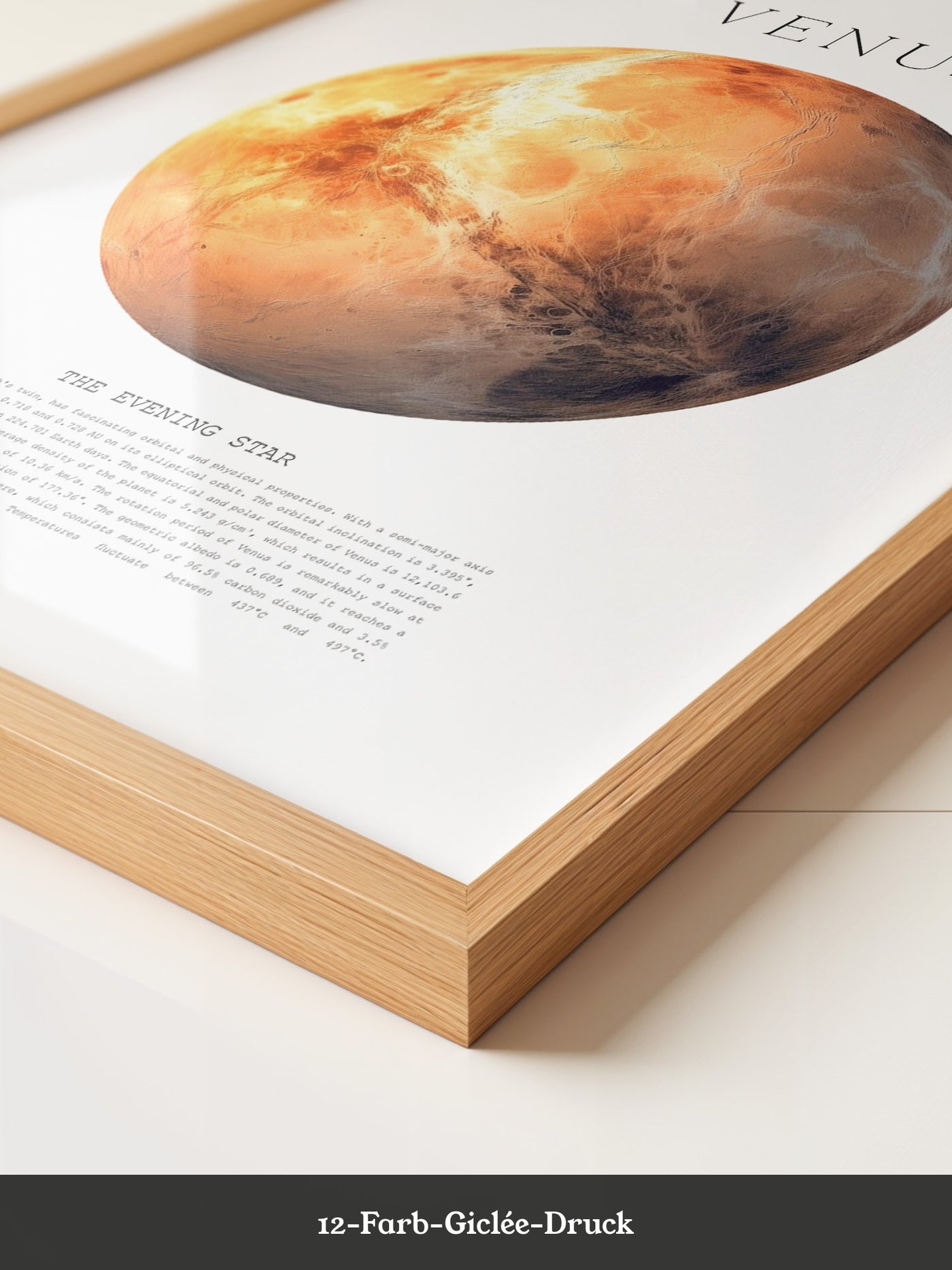 Venus Planetenoberfläche Textur