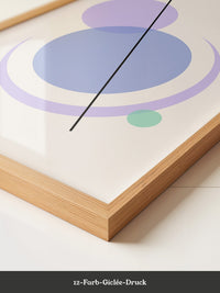 Kreise Pastell Linienkunst