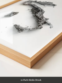 Italien 3D-Landschaft minimalistisch