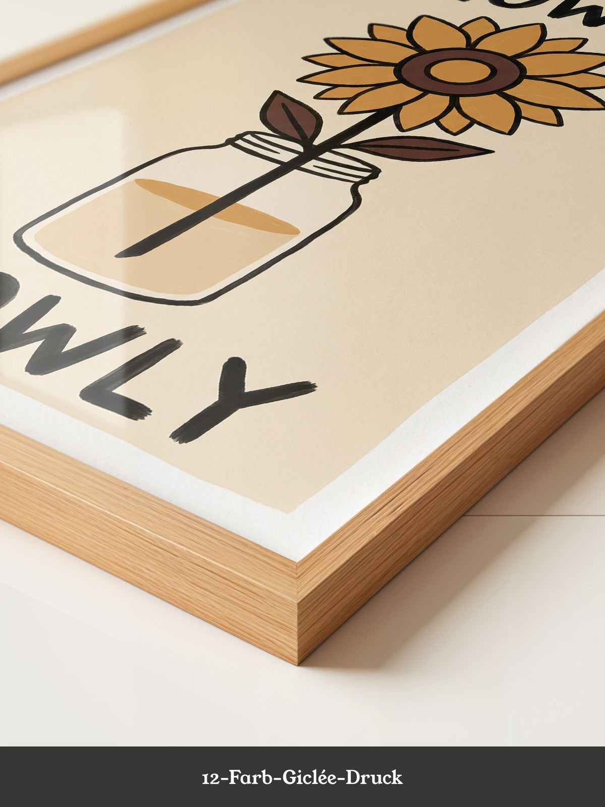 Sonnenblume Wachstum Minimalistisch