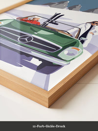 Elfer Cabrio Schneeberge
