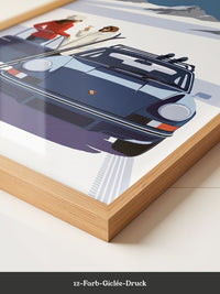 Bergspa Wintersport Illustration