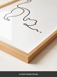 Katzenlinie minimalistisch