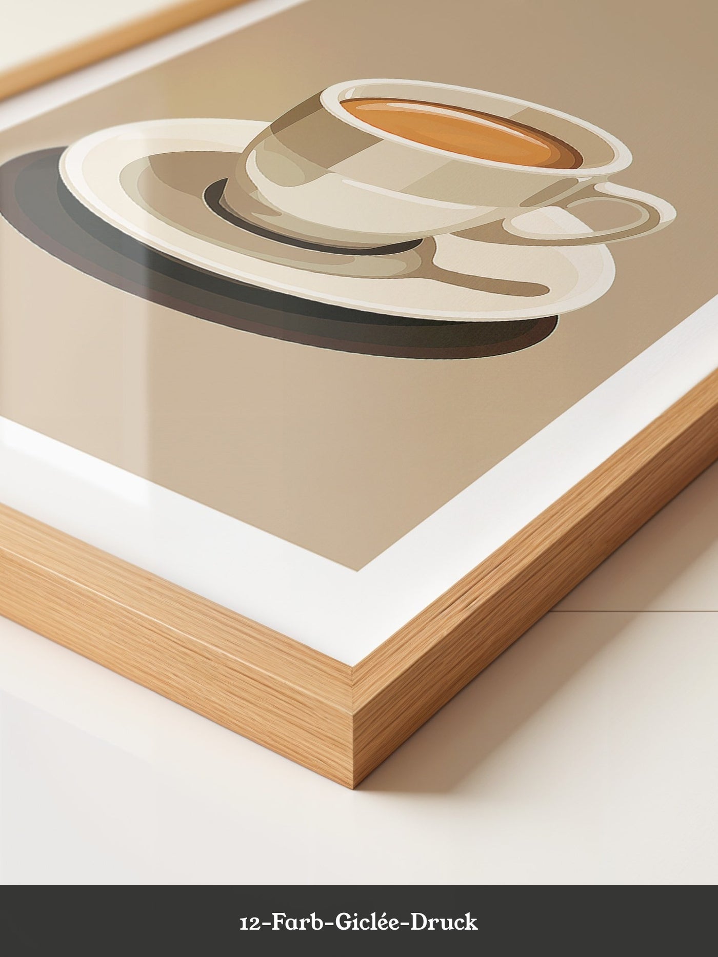 Kaffee Tasse Retro Stil