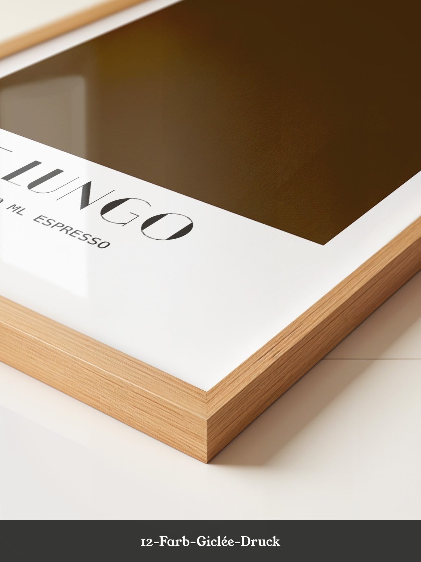 Lungo Braun Minimalismus