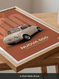 Fiat Retro Auto Ikone