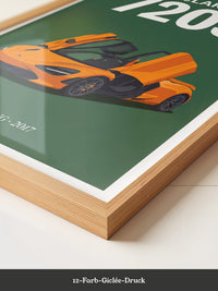 Sportwagen Orange Flügeltüren