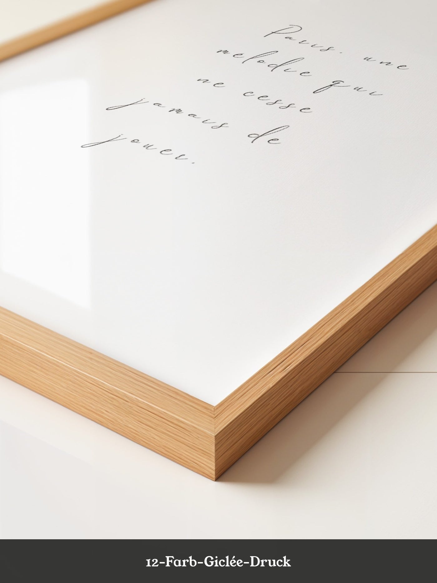 Pariser Melodie elegante Schrift