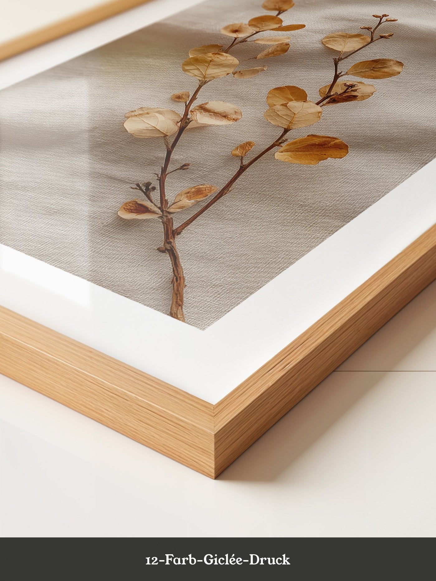 Zweige Beige Struktur